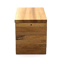 BSIRI Jigsaw Safe Box- Brain Teaser Wooden Box with