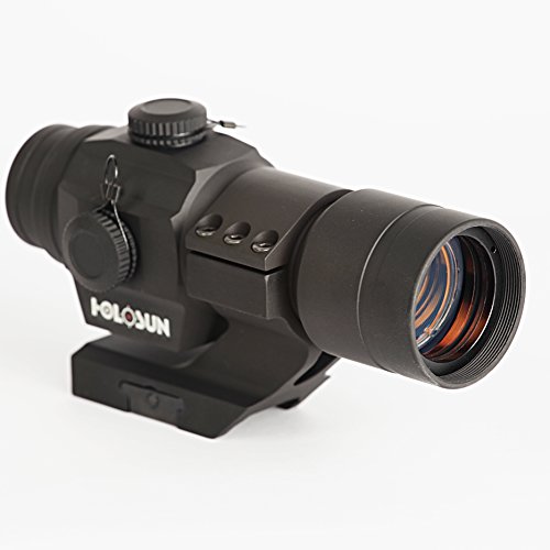 HOLOSUN HS406A Tube Red Dot Sight with 30mm Cantilever Weaver Mount