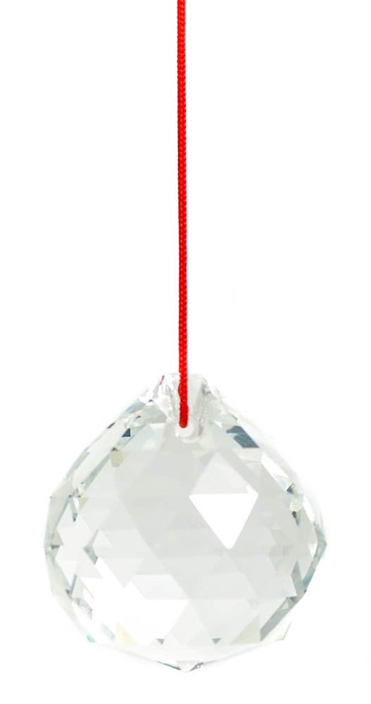 M.V. Trading 40mm Crystal Ball Prisms Pendant Feng Shui Suncatcher Decorating