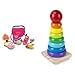 Melissa & Doug Purse Fill and Spill & Rainbow Stacker Bundle