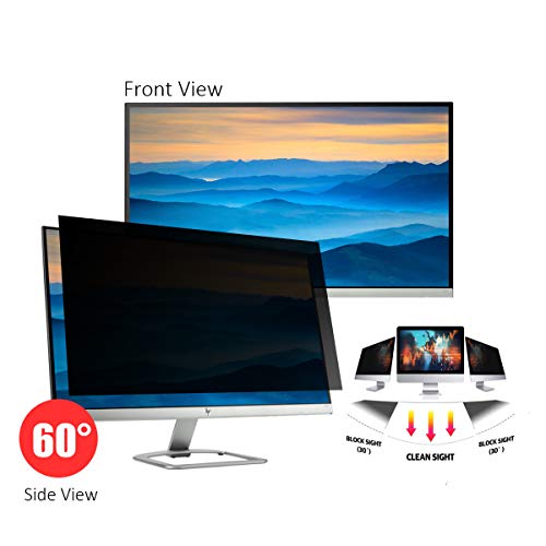 Honsdom Computer Privacy Screen Filter Anti-Glare Protector Film for 23.6 Inch Widescreen Monitor (Aspect Ratio 16:9) Size (522mm293mm)