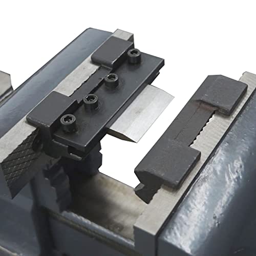 KAKA INDUSTRIAL BDS8, 8 Inches Vise Mount Metal Brake Bender Attachment Bending Sheet Metal