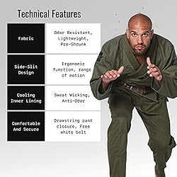 Elite Sports BJJ GI for Men - Brazilian Jiu Jitsu