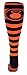 MOXY Socks Striped Kettlebell Knee-High Deadlift Socks