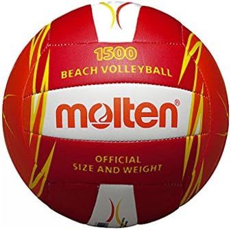 MOLTEN V5B1500 - Balón de Voleibol, Color Rojo, tamaño 5, Rojo ...