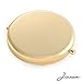 Birthday Butterfly Gifts For Women / 24K Gold Electroplate Makeup Vanity Mirror By Jinvun/Stunning Folding Mirror With Magnification For Applying Make-Up, Eye Shadow & More/Pocket Cosmetic Mirror