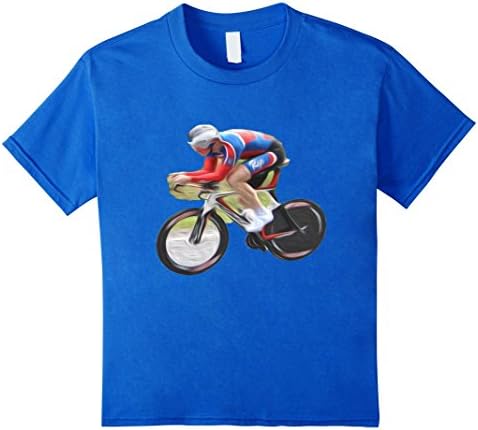 Kids Aero tempo road bike or triathlon cycling t-shirt 8 Royal Blue