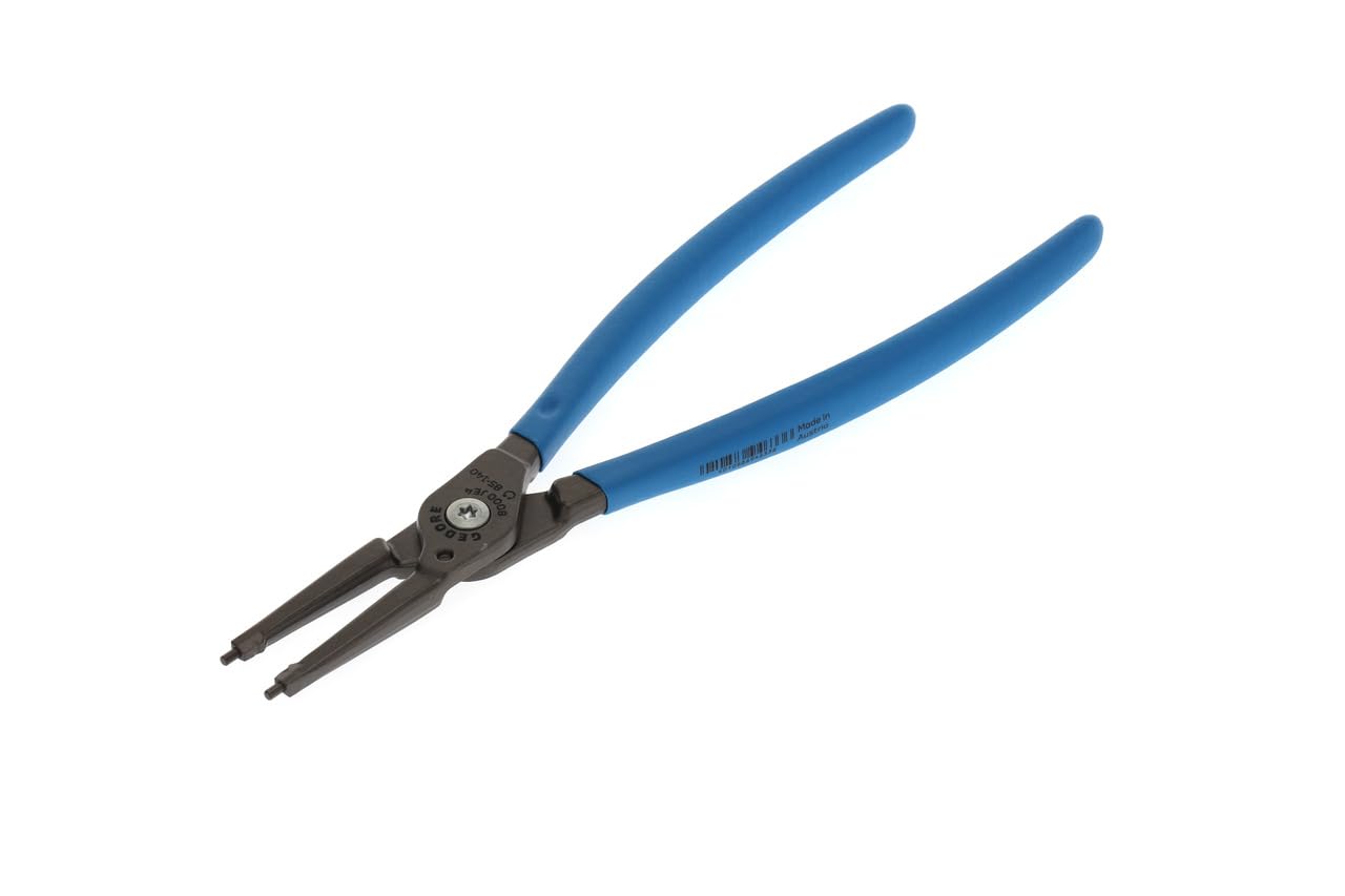 GEDORE Circlip pliers for inner circlips, Twist-impeding, Straight jaws, Tip dia. 3.2 mm, 8000 JE 4