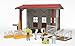 Bruder bworld Cow Barn with Cow and Figure