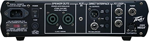 Peavey MINIMEGA1000 MiniMEGA 1000W Lightweight Bass Head Amplifier