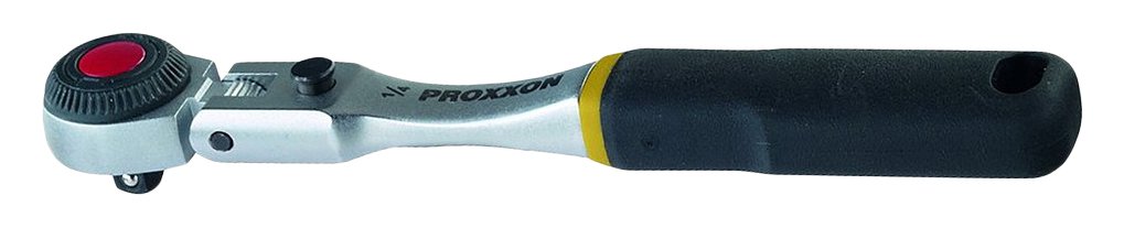 Salki – PROXXON 2223074 – Ratchet 1/4”, 90º Articulated Head
