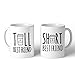 365 Printing Tall And Short Best Friend BFF Mugs Christmas Birthday Gifts
