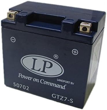 YTZ7S Motorcycle Battery Gel Sealed 12v 6.0Ah Landport