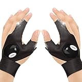LED Flashlight Gloves, Super Bright LED Light Glove