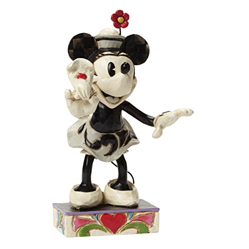 Department 56 Disney Traditions by Jim Shore Minnie Mouse Figurine, 6"