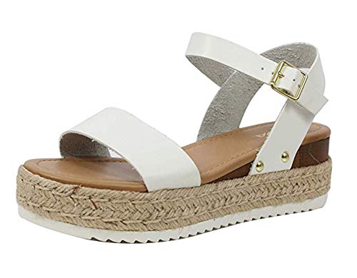 Summer Sandals for Women Comfortable Fashion 2019 Espadrille Platform Size 39
