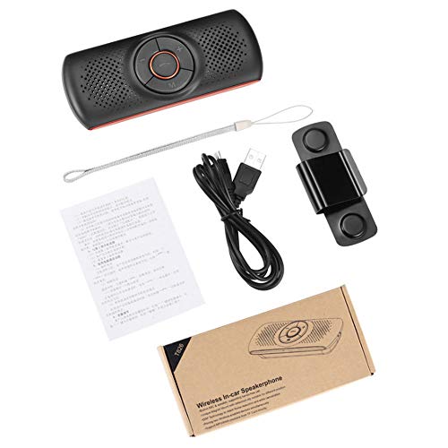 Aigoss Bluetooth Car Speakerphone for Cell Phone, Wireless Car Speaker
