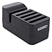 instaCHARGE Grab & Go 4-Pack 4000mAh Power Banks & Charging Station (Black)
