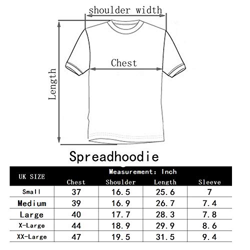 Spreadhoodie Skull T Shirt Boys Cool Green Ghost T Shirts Personalised Tops Tee Sport Shirt Top S