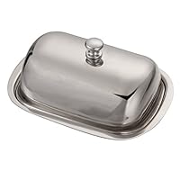 Huayao Stainless Steel Butter Dish Table Serving Tray Storage