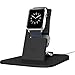 Twelve South HiRise stand for Apple Watch, black | Metal charging dock for Apple Watch