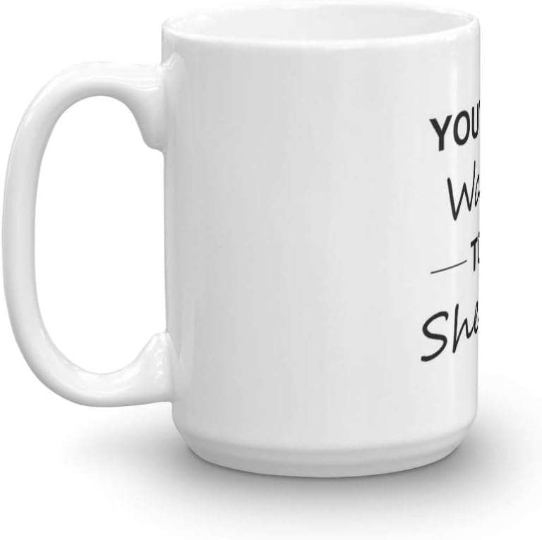 Sherlock Holmes Gift Idea. 15 Oz Ceramic Glossy Mugs Gift For Coffee Lover. 15 Oz Fine Ceramic Mug With Flawless Glaze Finish