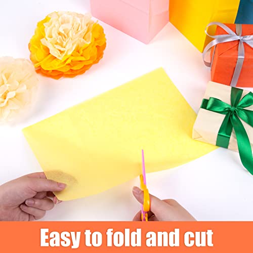 Koogel Tissue Paper Bulk, 330 Sheets Gift Wrapping Paper Craft Tissue Paper 20 Colors 13.7 x 9.8 Inch for Holiday Birthday Gift Wrapping DIY Project