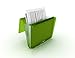 Samsill Duo 2-in-1 Document and File Organizer, 1 Inch 3 Ring Binder + 7 Pocket Accordion/Expanding File, Green