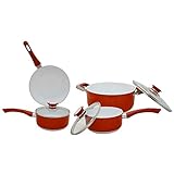 Concord Cookware CN700 7-Piece Eco Healthy Ceramic Nonstick Cookware Set