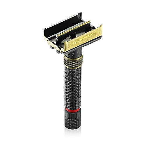 Adjustable Double Edge Safety Razor, The Emperor MEIJI by VIKINGS BLADE