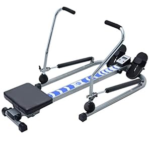 ZYCSKTL Rowing Machine Indoor Rower,Small Hydraulic Rowing Machine, Household Foldable Rowing Machine, Aerobic Fitness Equipment, Load-bearing 140kg