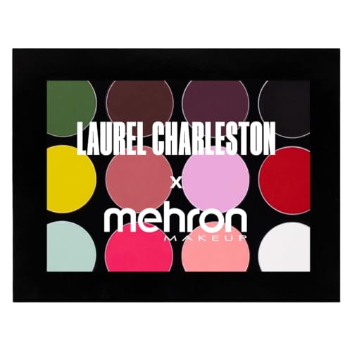 Mehron Makeup Laurel Charleston Water Activated EDGE Face & Body Paint BACKSTAGE Palette