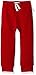 Burt's Bees Baby Baby Boys' Organic Knit Jogger Pants, Cranberry Quilted Bees, 18 Months