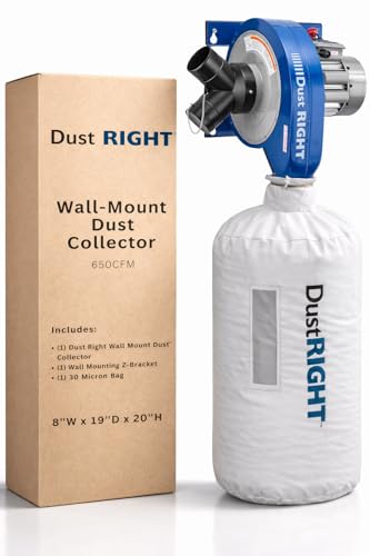 Dust Right 650 CFM Dust Collector