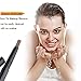 Long Lasting Sweat Proof Smudge Proof Eyebrow Pencil Waterproof Brow Liner Drawing Eye Brow with Brush Automatic Makeup Cosmetic Tool (Light Brown)
