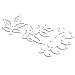 Leaf Sample Cutting Dies Set Metal Stencil Template Block For DIY Paper Card