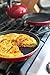 Kitch & Caboodle - Non-Stick Aluminum Double Frying Pan - 2 Detachable Pans for Flipping and Tossing Pancakes, Eggs, Omelettes, Frittatas, Stir Fry - Latches Shut, Works with Induction Stoves
