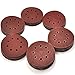 120-Piece Great Value,Sandpaper Discs,Sanding disc,Sandpaper disc Sandpaper,5 Inch 8 Hole Hook and Loop Sandpaper Sanding Disc Sandpaper Sanding Sheets Assorted 40 60 80 120 150 240 Grits Sander