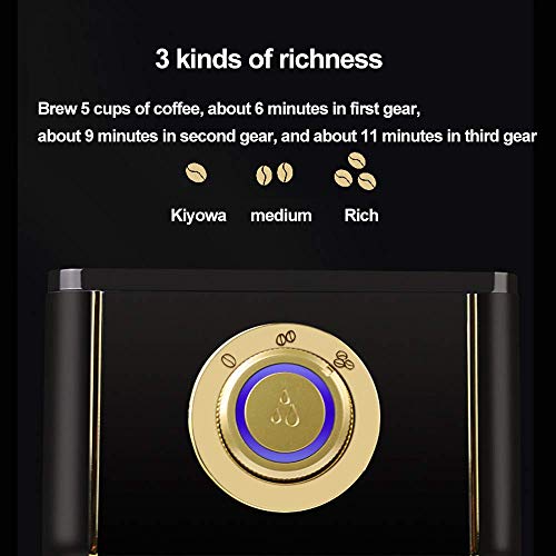 HaoLi Filterkaffeemaschine, automatische Abschaltung und Tropfschutz, 600 W, permanenter wiederverwendbarer Filter… – Bild 7