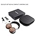 SIVGA SV005 Hi-Fi Studio Over Ear Headphones Comfortable Protein Earpads Wood Earphones with Airplane Adapter + Stereo Audio Headphone Jack Adapter