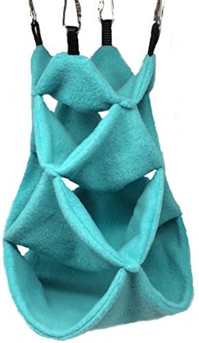 High Rise 4 tier Fleece Hammock for Sugar Gliders, Rats, Hamsters