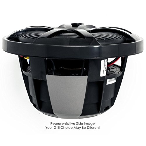 Wet Sounds REVO 8-XWB Black Closed XW Grille 8 Marine LED Inch Coaxial Speakers (Pair) (Certified Refurbished)