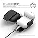 elago AirPods Belt Clip [Black] - [Compatible with Apple AirPods 1 & 2][Convenient Portability][Protection][Soft Feel Coating] – for AirPods 2 and 1