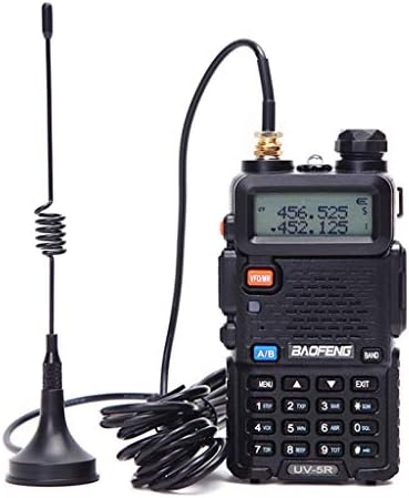 Itlovely Baofeng Antenna for Portable Radio Mini Car VHF Antenna for Quansheng Baofeng 888S UV5R Walkie Talkie UHF Antenna