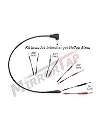 MirrorTap, Serie MTX, cable de alimentación con detector de radar con 2 amperios de fusible en línea, conector RJ 11 DC