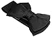 SportsWell Women's Fashionable Bowknot Wide Belt Girls Lady Stretch Cinch Dress Waistband Black