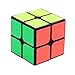 Generic YJ GuanPo Smooth Speed 2x2 Stickerless Puzzle Cube, Black