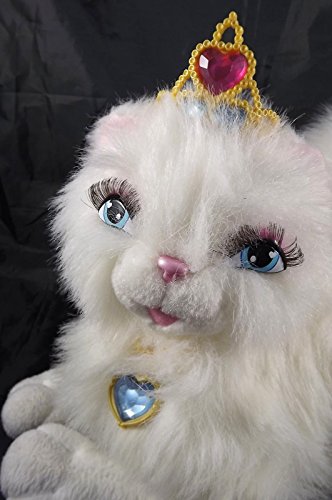 2004 Interactive Barbie Talking Serafina Princess Cat 12-inch-long Electronic Cat---with Animated Cat-like Movements and More Than Two Minutes of Speech, This Fluffy Friend Takes Interacting to New Heights---she Comes with Her Own Collar Locket and a Little Tiara