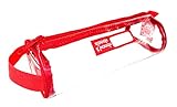Rough Enough 2016 Clear TSA Small Pencil Pouch Holder Case (Red)