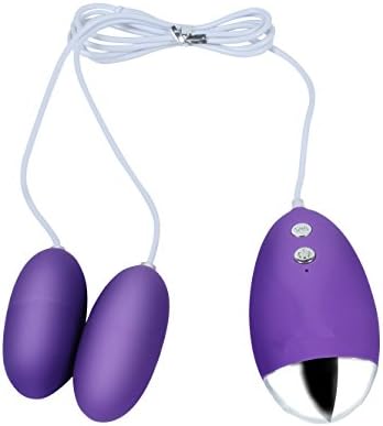 Silicon 20 Frequency Double Vibration Bullets Love Egg for Women and Couples F